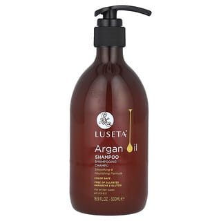 Luseta Beauty, Shampooing à l'huile d'argan pour tous les types de cheveux, 500 ml