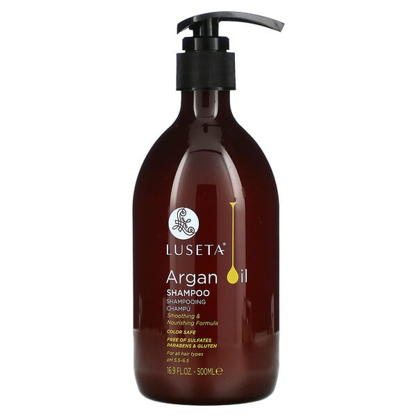 Luseta Beauty, Argan Oil, Shampoo, For All Hair Types, 16.9 fl oz (500 ml)