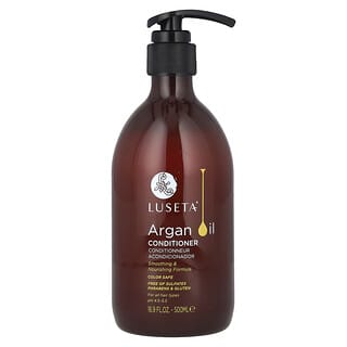 Luseta Beauty, Condicionador de Óleo de Argão, Para Todos os Tipos de Cabelo, 500 ml (16,9 fl oz)