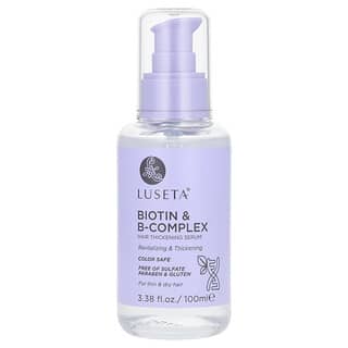 Luseta Beauty, Biotin & B-Complex, Hair Thickening Serum, Serum für dickeres Haar, für dünnes und trockenes Haar, 100 ml (3,38 fl. oz.)