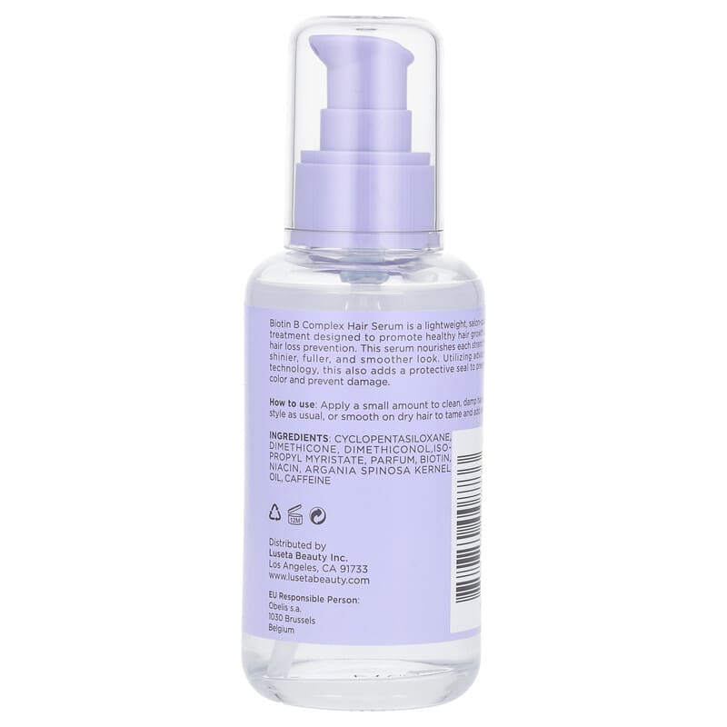 ビオチン＆ビタミンBコンプレックス、Hair Thickening Serum、For