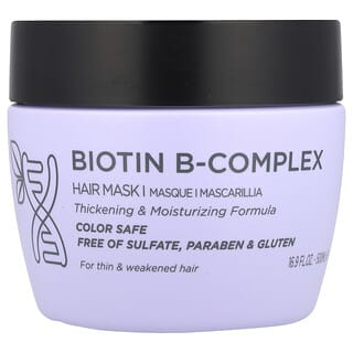 Luseta Beauty, Biotine B-Complex, Masque capillaire réparateur anti-casse, 500 ml