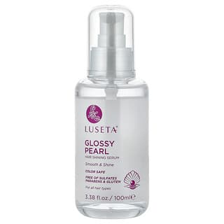 Luseta Beauty, Serum Rambut Berkilau Mutiara Mengkilap, Untuk Semua Jenis Rambut, 100 ml (3,38 ons cairan)