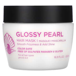 Luseta Beauty, Glossy Pearl, Máscara Capilar, Para Todos os Tipos de Cabelo, 500 ml (16,9 fl oz)