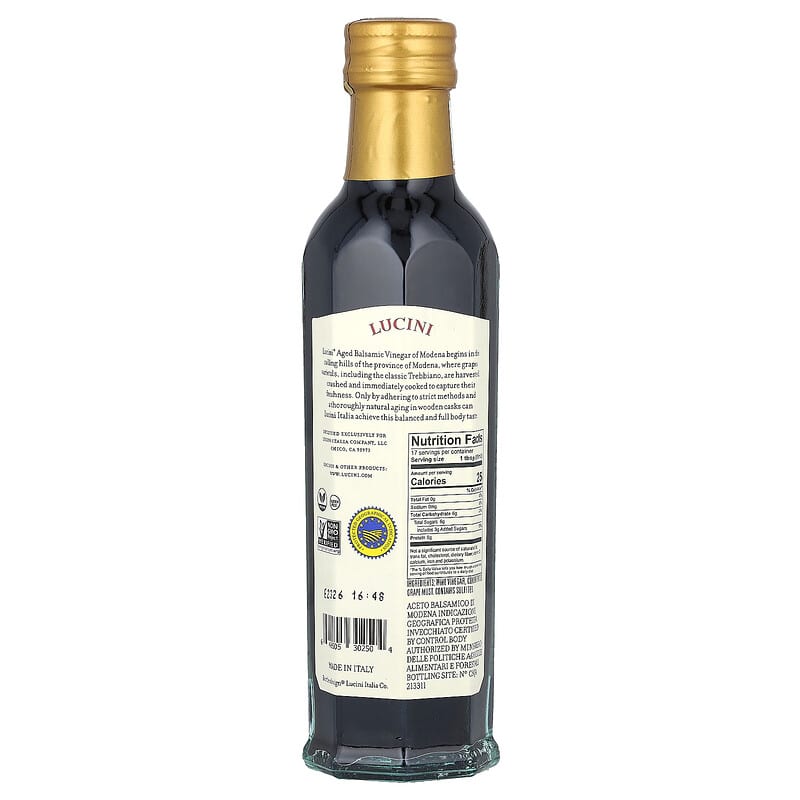 Aged Balsamic Vinegar Of Modena, 8.5 fl oz (250 ml)