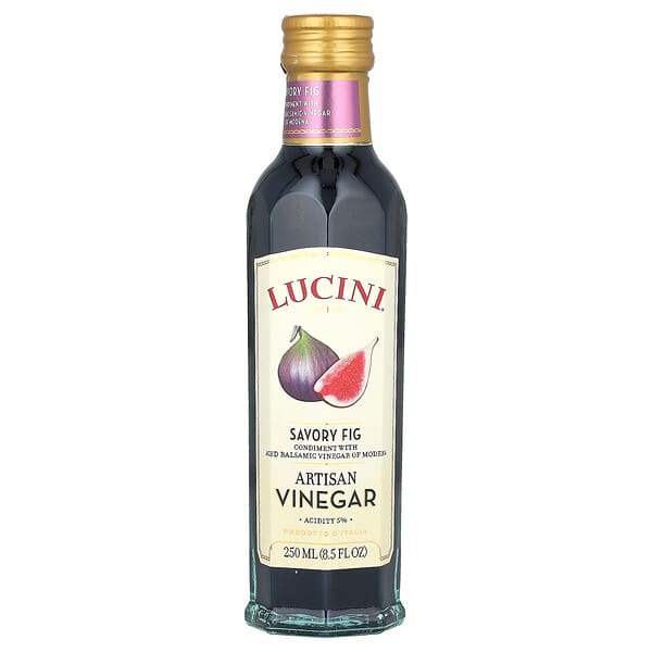 Lucini, 아티산 식초, 세이보리 무화과, 250ml(8.5fl oz)