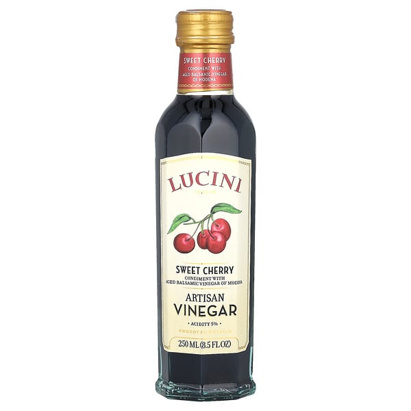 Lucini, 아티산 식초, 스위트 체리, 250ml(8.5fl oz)