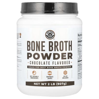 Left Coast Performance, Bone Broth Powder, Chocolate Flavor, 2 lbs (907 g)