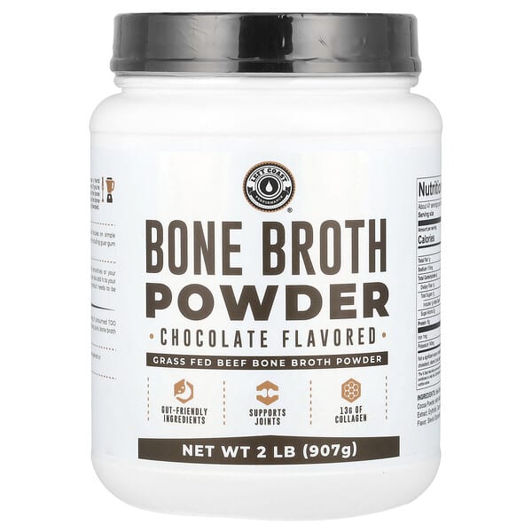 Bone Broth Powder, Chocolate, 2 lb (907 g)