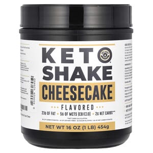 Left Coast Performance, Shake cétogène, Cheesecake, 454 g