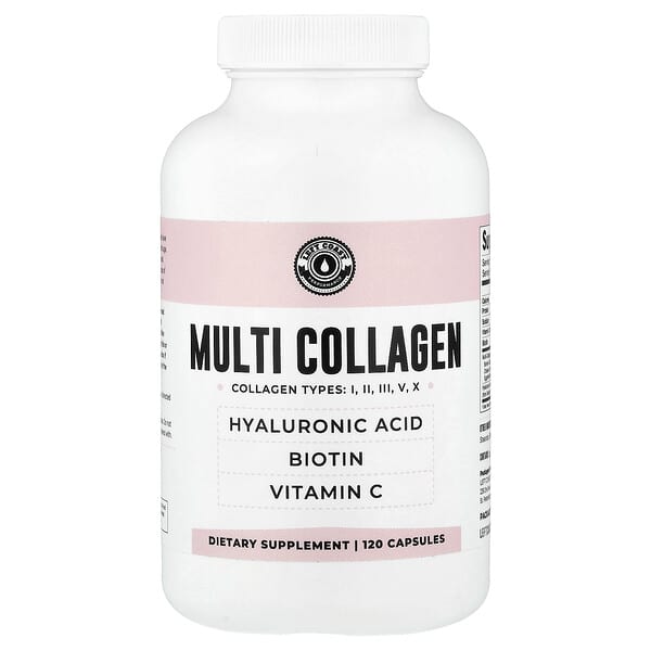 Left Coast Performance, Multi Collagen, 120 Capsules