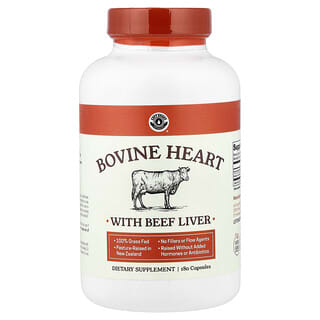 Left Coast Performance, Oksehjerte med okselever, 180 kapsler