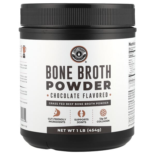 Bone Broth Powder, Chocolate, 1 lb (454 g)