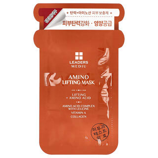 Leaders, Mediu, Amino Lifting Beauty Mask, 1 Sheet, 0.84 fl oz (25 ml)