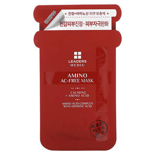 Leaders, Mediu, Amino AC-Free Beauty Mask, 1 Sheet, 0.84 fl oz (25 ml)