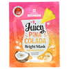 Insolution, Juicy Pina Colada Bright Mask, Pineapple & Coconut, 1 Sheet, 1.01 fl oz (30 ml)