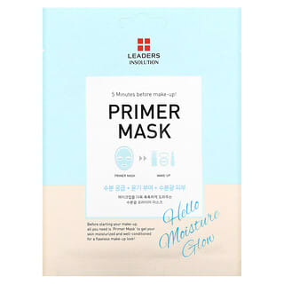 Leaders, Primer Beauty Mask, Hello Moisture Glow, 1 Blatt, 25 ml (0,84 fl. oz.)
