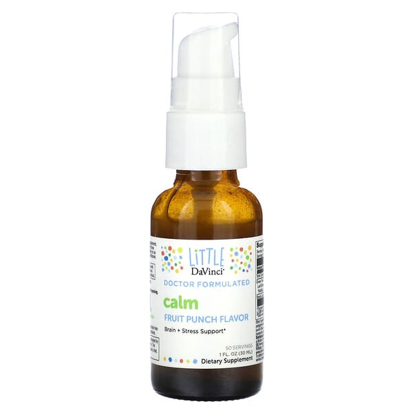 Little DaVinci Calm, Fruit Punch, 1 fl oz (30 ml)