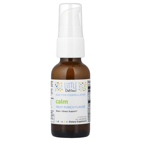 Little DaVinci, Calm Liquid, 과일 펀치, 1 fl oz (30 ml)
