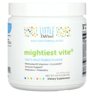 Little DaVinci, Mightiest Vite, Tasty Fruit Punch, 84 g