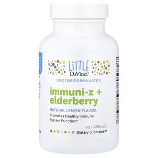 Little DaVinci, Immuni-Z + Soc, Lămâie naturală, 60 de pastile