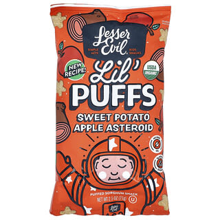 LesserEvil, Lil' Puffs，甘薯蘋果小行星，2.5 盎司（71 克）