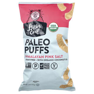 ليسر إيفل‏, Paleo Puffs ، ملح الهيمالايا الوردي ، 5 أونصات (142 جم)