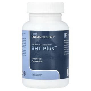 Life Enhancement, Durk Pearson & Sandy Shaw's® BHT Plus™, 100 Vegetable Capsules