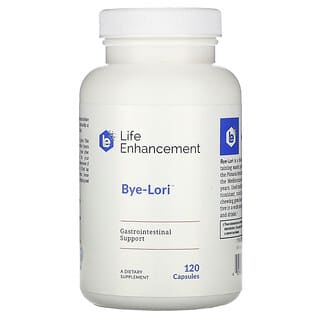 Life Enhancement, Bye-Lori, 120 cápsulas