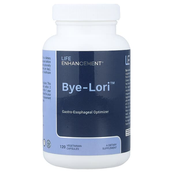 Life Enhancement, Bye-Lori，120 粒素食胶囊
