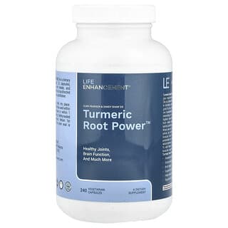 Life Enhancement, Turmeric Root Power™, 1,200 mg, 240 Vegetarian Capsules (600 mg per Capsule)