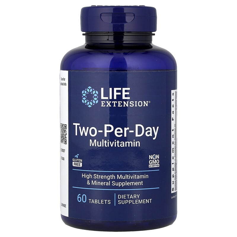 Life Extension Two-Per-Day Multivitamin 60粒×3 Two-Per-Day Multivitamin, 60 Tablets