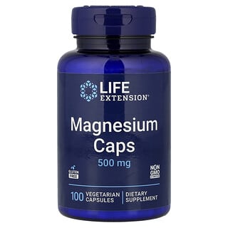 Life Extension, Magnesium Caps, 500 mg, 100 Vegetarian Capsules