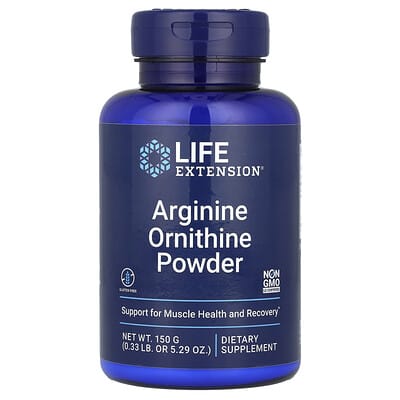 Life Extension, Arginine Ornithine Powder, 5.29 oz (150 g)