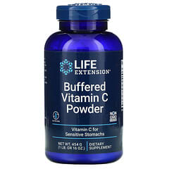 Life Extension, Gepuffertes Vitamin-C-Pulver, 454 g (16 oz.)