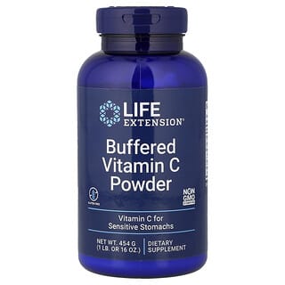 Life Extension, буферизованный порошок витамина C, 454 г (1 фунт)