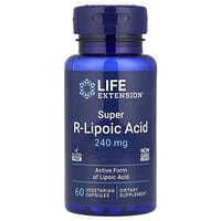 スーパーRリポ酸、240mg、ベジカプセル60粒