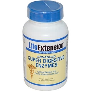 Life Extension, Enhanced Super Digestive Enzymes, 100 Veggie Caps
