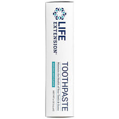 Life Extension, Creme dental, Sabor natural de hortelã, 4 oz. (113,4 g)