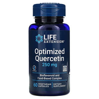 Life Extension, Quercetina optimizada, 250 mg, 60 cápsulas vegetales