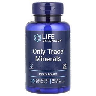 Life Extension, Only Trace Minerals, Spurenelemente, 90 pflanzliche Kapseln