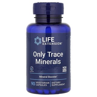 Life Extension, Alleen sporenelementen, 90 vegetarische capsules