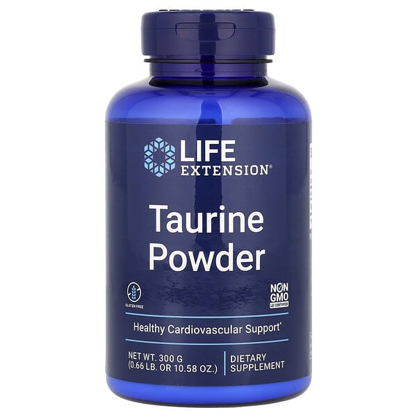 Life Extension, Taurine Powder, 10.58 oz (300 g)
