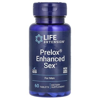 Life Extension, Prelox, Suplemento de Salud sexual mejorada, Para hombres, 60 comprimidos