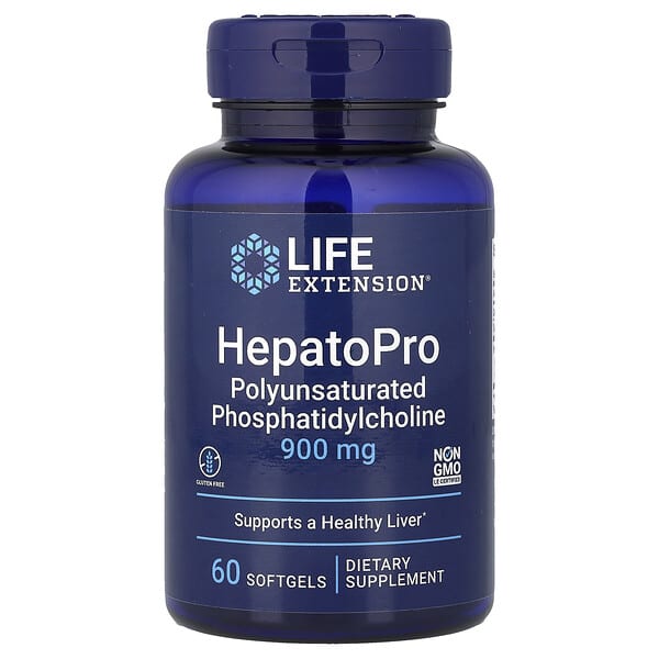 Life Extension, HepatoPro, 900mg, 소프트젤 60정