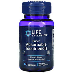 Life Extension, Super Absorbable Tocotrienols, superabsorbierbare Tocotrienole, 60 Weichkapseln