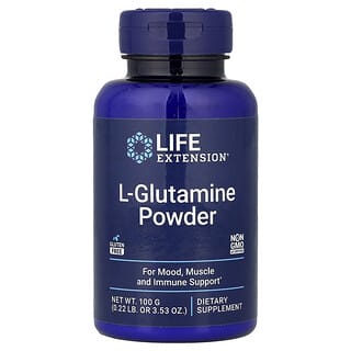 Life Extension, L-Glutamine Powder, 3.53 oz (100 g)
