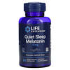 Quiet Sleep, Melatonin, ruhiger Schlaf, 5 mg, 60 vegetarische Kapseln
