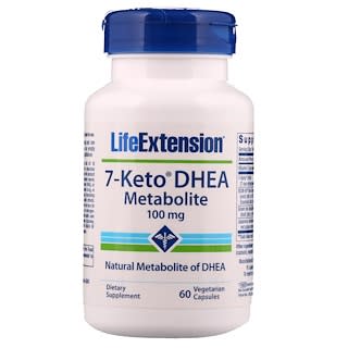 Life Extension, 7-Keto DHEA、メタボライト、100 mg、ベジキャップ60 錠
