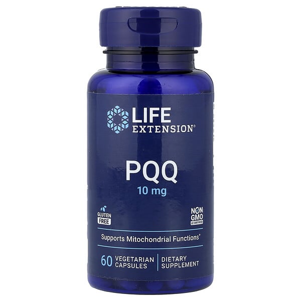 PQQ, 10 mg, 60 Vegetarian Capsules